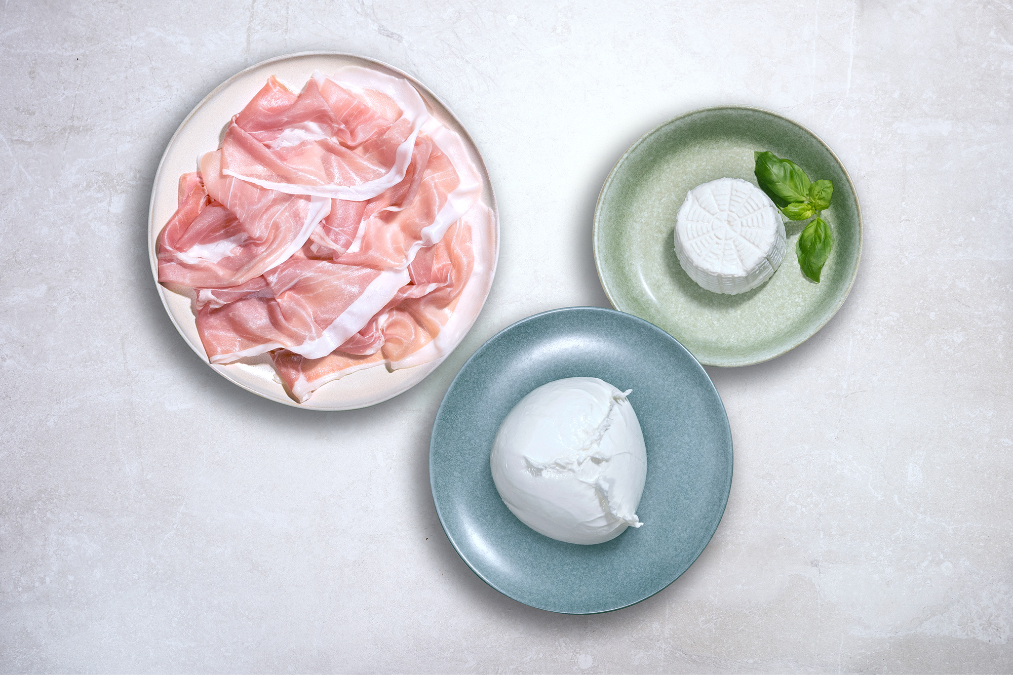 Campagna congiunta "Dolce Vita" Prosciutto di San Daniele, Mozzarella di Bufala e Ricotta di Bufala DOP